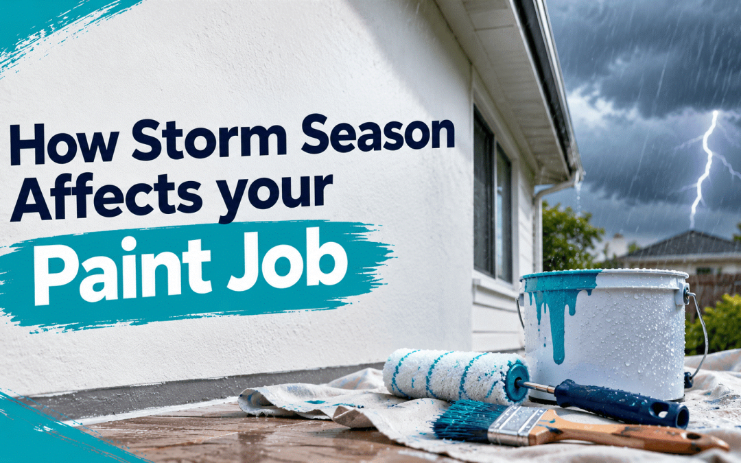 How Brisbane’s Storm Season Affects Your Exterior Paint Job